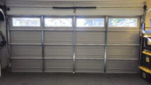 non insulated garage door