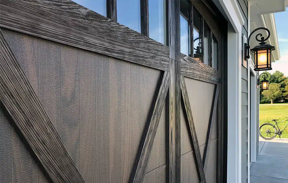 CHI Shoreline overlay carriage house garage door