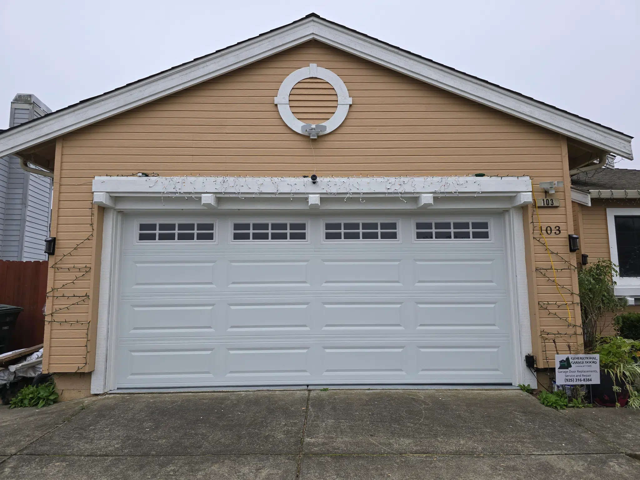Garage door repair in Vallejo, CA