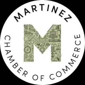 Martinez Chamber of Commerce logo — Generational Garage Doors is the only active garage door company member in the Martinez Chamber