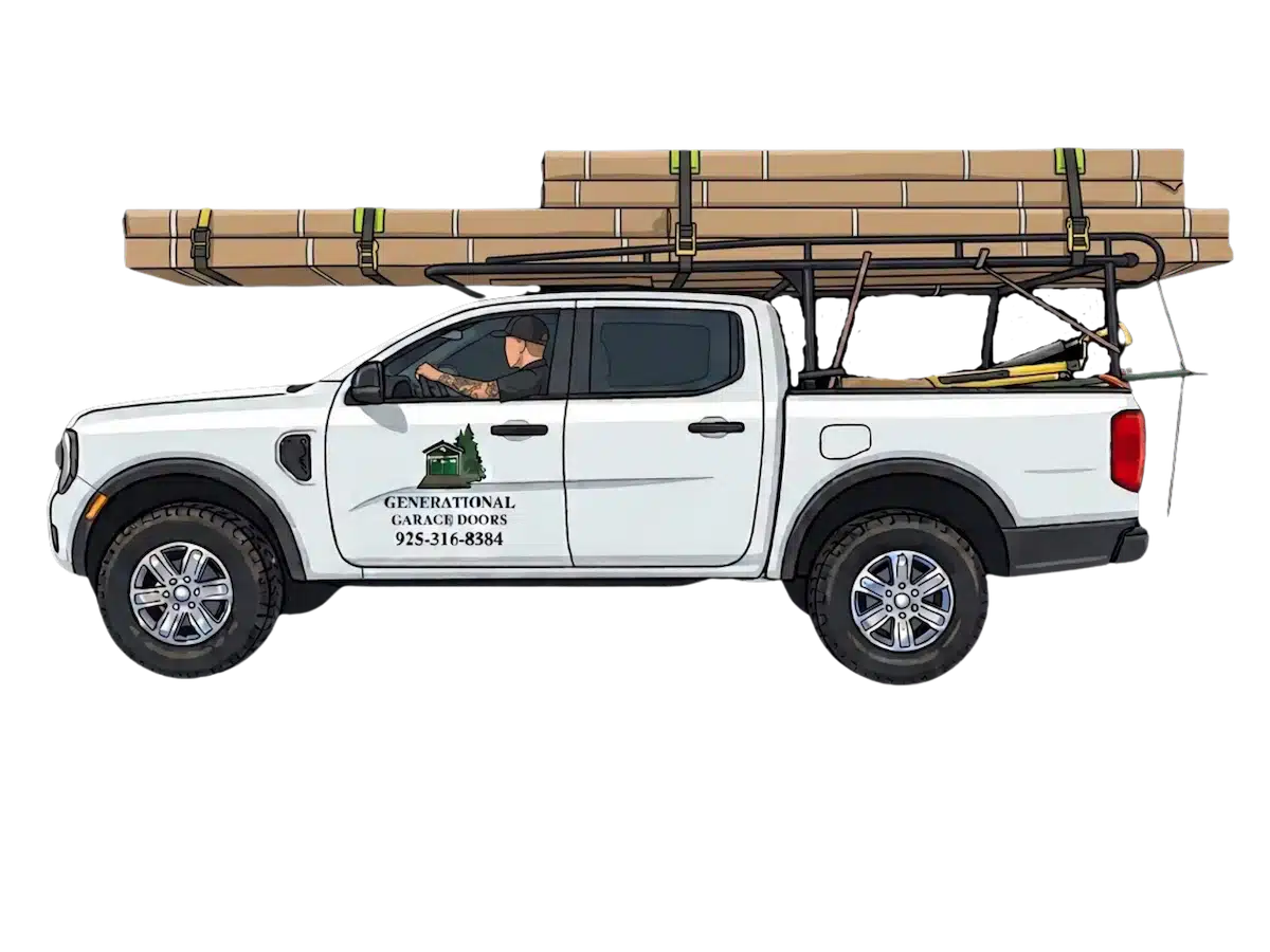 Generational Garage Doors work truck